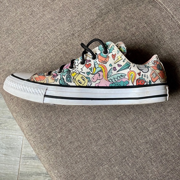 converse chuck taylor all star lo retro pop sneaker